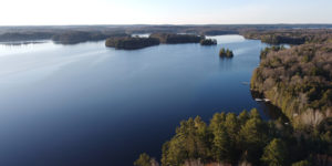 lake from above